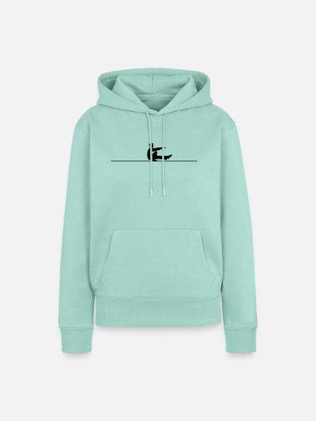 Pistol Squat - Frauen Premium Bio Hoodie - Mint