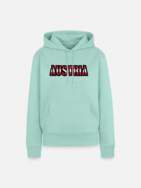 Austria Design - Frauen Premium Bio Hoodie - Mint