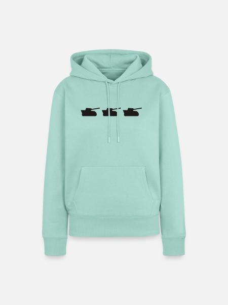 Panzer - Frauen Premium Bio Hoodie - Mint