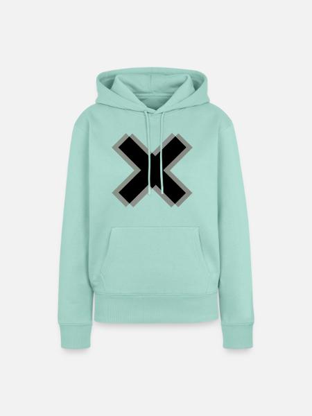 GRAU - Frauen Premium Bio Hoodie - Mint