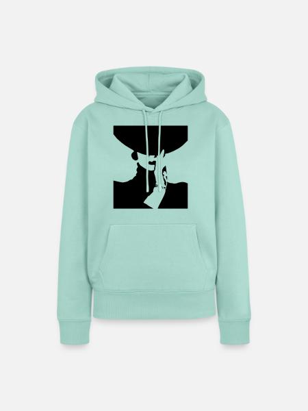 Lady - Frauen Premium Bio Hoodie - Mint