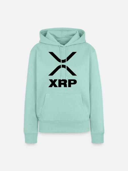 xrp_logo - Frauen Premium Bio Hoodie - Mint 