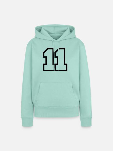 11 - Frauen Premium Bio Hoodie - Mint 