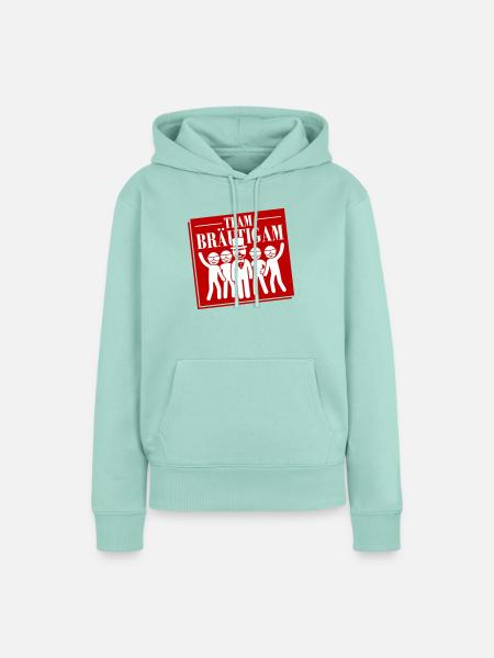 Team Bräutigam - Frauen Premium Bio Hoodie - Mint