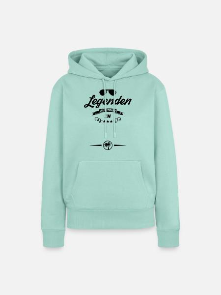vorlage legenden tour - Frauen Premium Bio Hoodie - Mint 