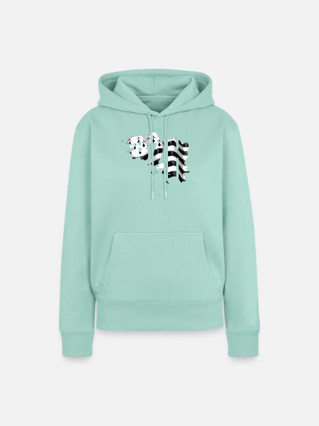BZH - Frauen Premium Bio Hoodie - Mint