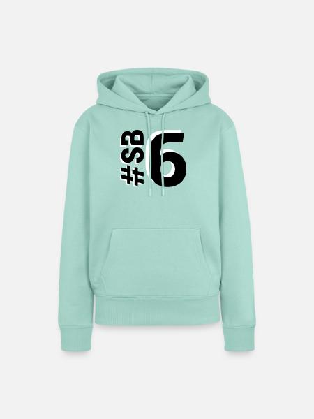 SB6-KARTON - Frauen Premium Bio Hoodie - Mint 