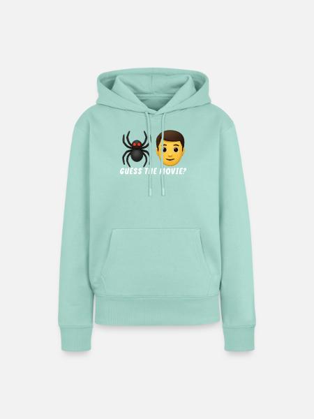 Spinne und menschliches Design - Frauen Premium Bio Hoodie - Mint 