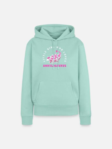 Ankylosaurus - Frauen Premium Bio Hoodie - Mint