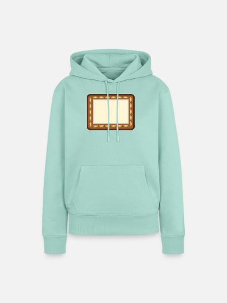 Bilderrahmen - Frauen Premium Bio Hoodie - Mint
