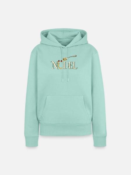 Nudelwort - Frauen Premium Bio Hoodie - Mint 