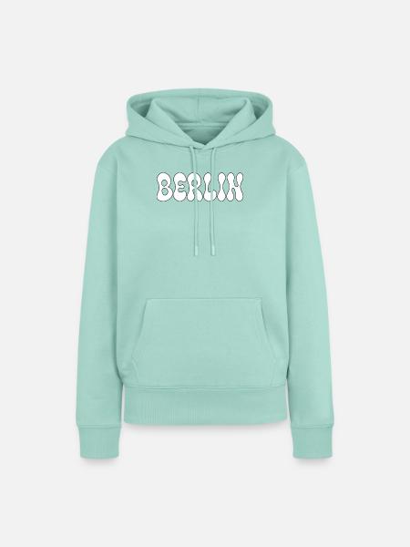 Berliner Tippblasen - Frauen Premium Bio Hoodie - Mint 