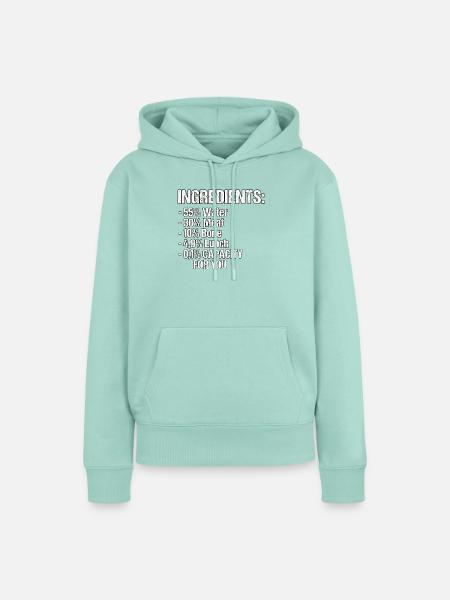 Keine Lust - Frauen Premium Bio Hoodie - Mint
