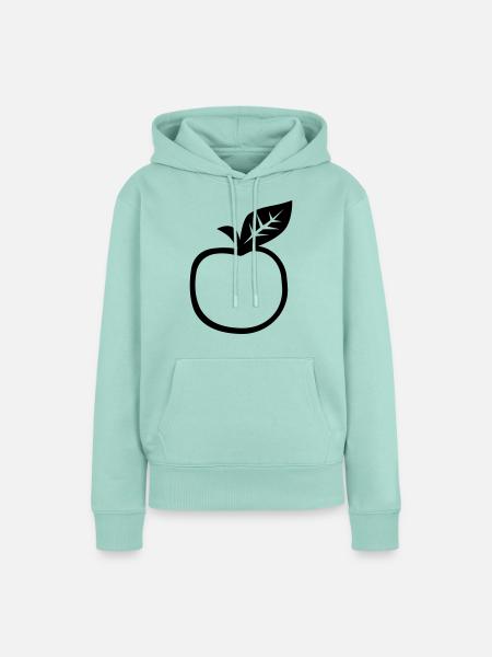 Apfel - Frauen Premium Bio Hoodie - Mint