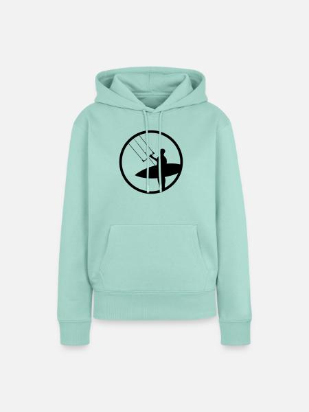 Wavekiter - Frauen Premium Bio Hoodie - Mint 