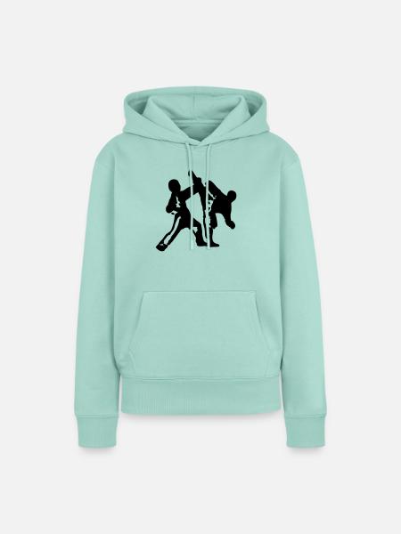 Taekwondo Kampfkunst -1 - Frauen Premium Bio Hoodie - Mint