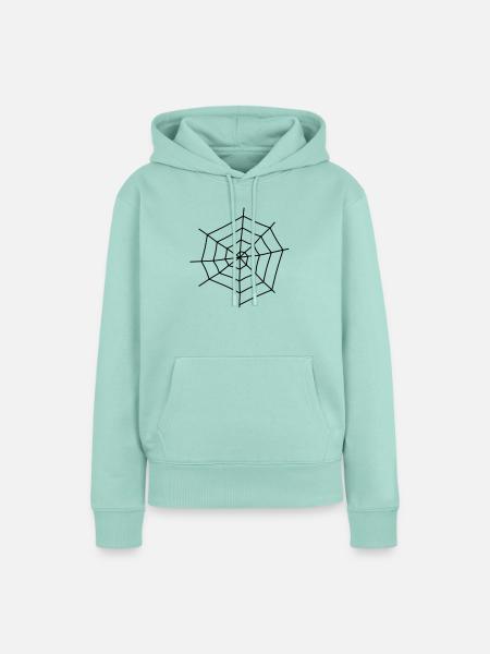 Spider__V001 - Frauen Premium Bio Hoodie - Mint 