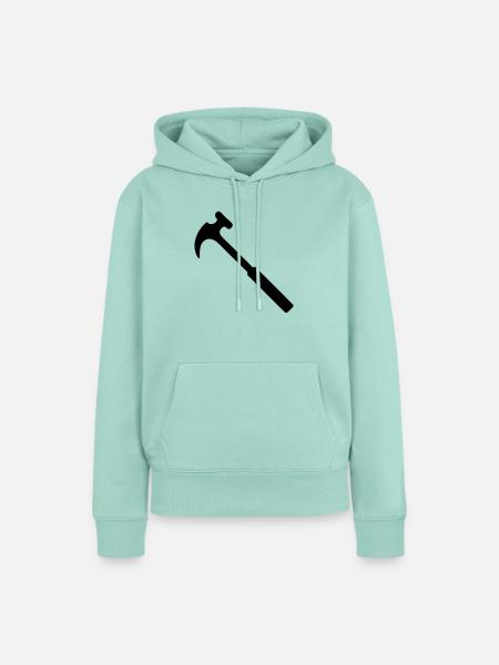 Hammer - Frauen Premium Bio Hoodie - Mint
