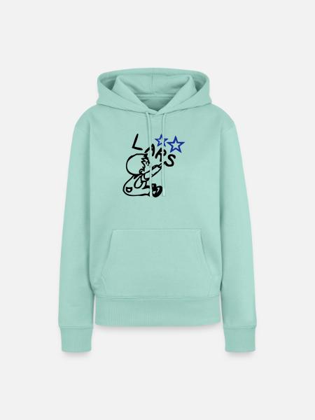 naam lars © - Frauen Premium Bio Hoodie - Mint 