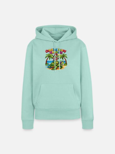 Sunny Moments - Frauen Premium Bio Hoodie - Mint
