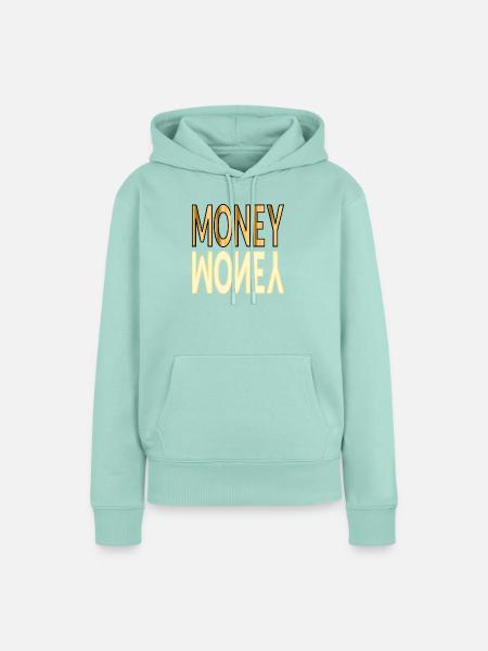 GELDVERMÖGEN - Frauen Premium Bio Hoodie - Mint 