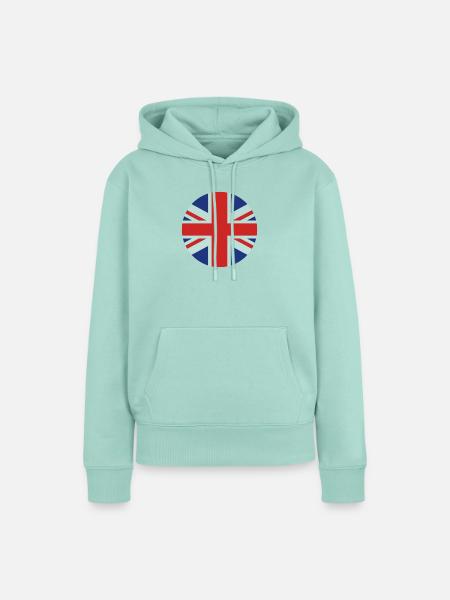 Circle Vereinigtes Königreich - Frauen Premium Bio Hoodie - Mint