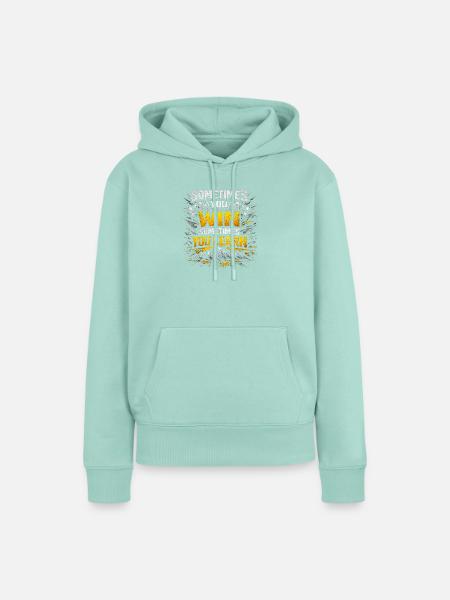 Gewinnen Lernen - Frauen Premium Bio Hoodie - Mint 