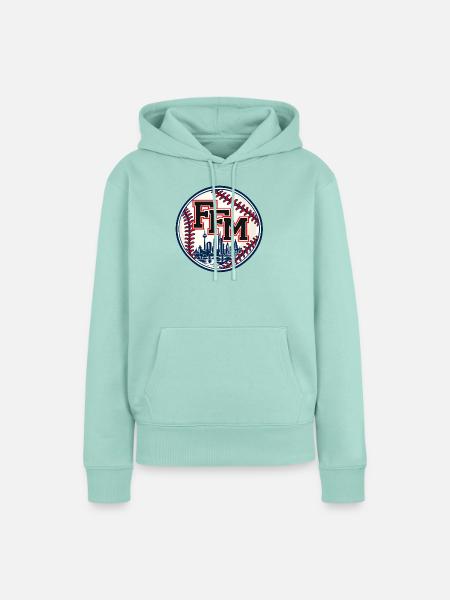 Frankfurt - Frauen Premium Bio Hoodie - Mint