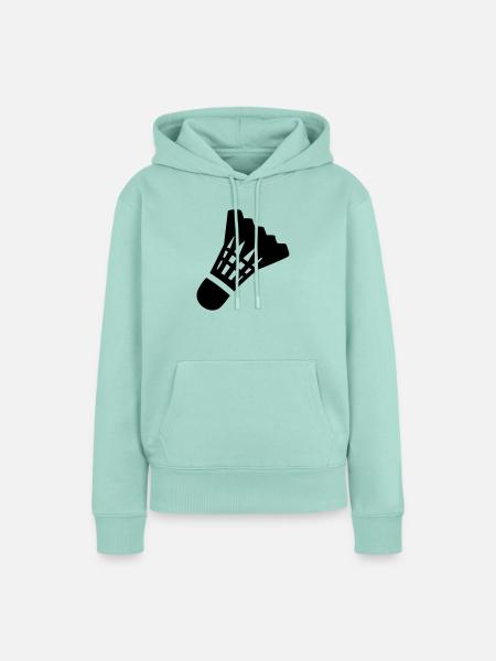 badminton Federball - Frauen Premium Bio Hoodie - Mint 