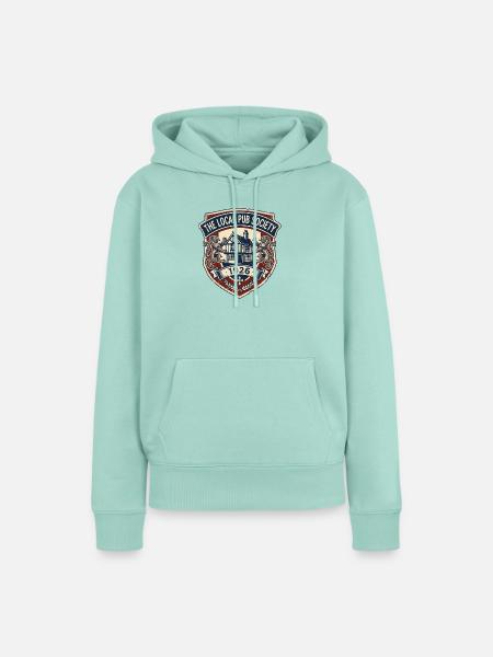 Pub Society - Frauen Premium Bio Hoodie - Mint