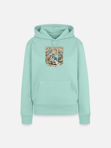 Nicht Ansprechbar - Frauen Premium Bio Hoodie - Mint