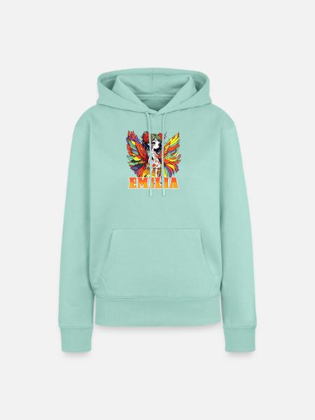 Emilia - Mädchenname - Fee - Frauen Premium Bio Hoodie - Mint