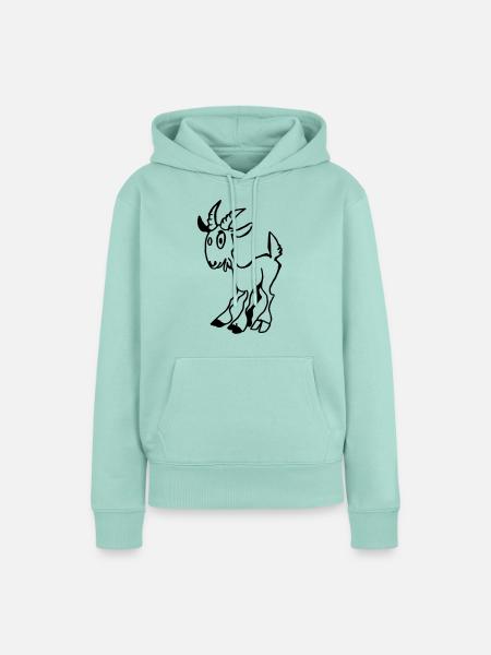 goat - Frauen Premium Bio Hoodie - Mint