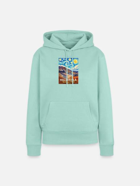 Haleakalā National Park Hawaii - Frauen Premium Bio Hoodie - Mint