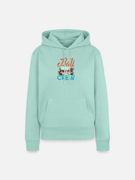 Bali Crew - Frauen Premium Bio Hoodie - Mint
