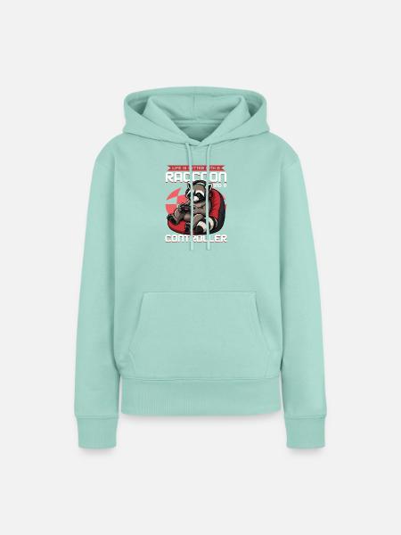 Gamer Gaming Cat Video Game - Frauen Premium Bio Hoodie - Mint