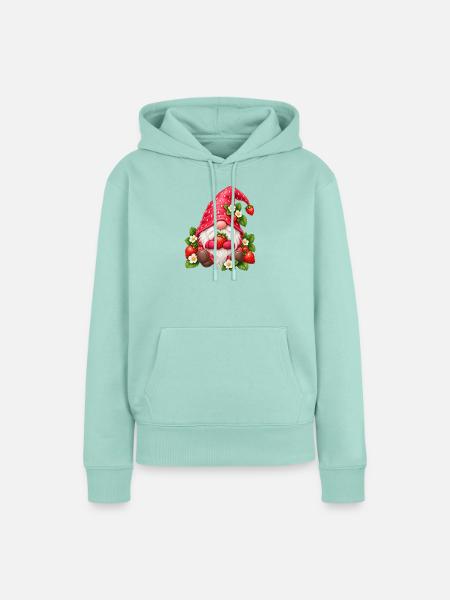 Süße Zwerge unter den Gnomen - Frauen Premium Bio Hoodie - Mint 
