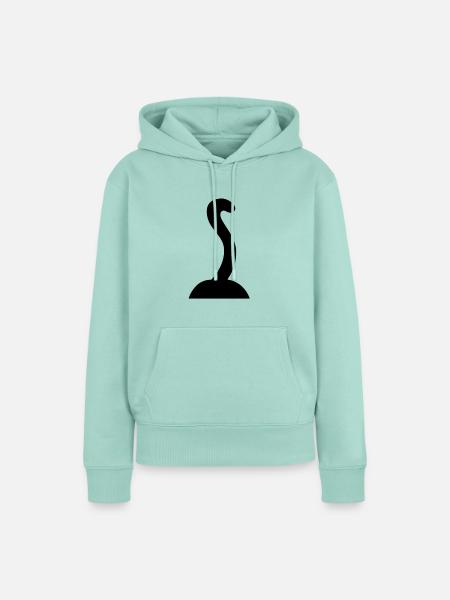 cat_kid_2 - Frauen Premium Bio Hoodie - Mint