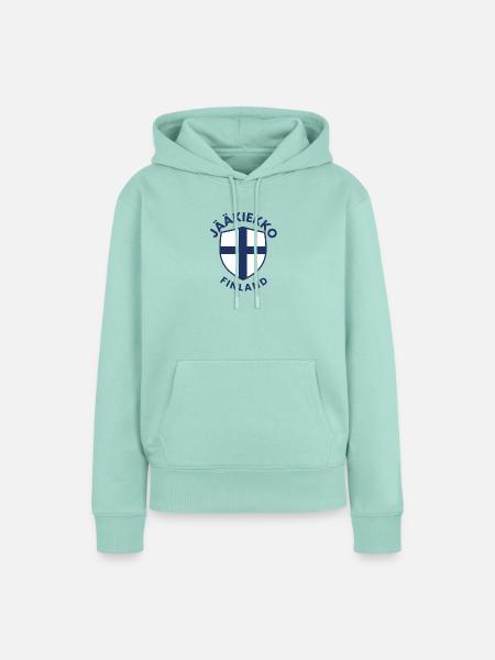 Jäähockey Finland Shield - Frauen Premium Bio Hoodie - Mint