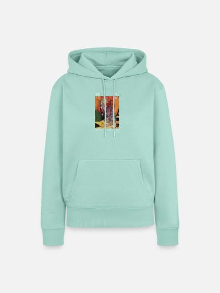 Rio1997 Collage Artwork - Frauen Premium Bio Hoodie - Mint