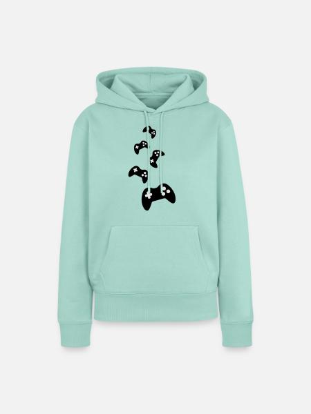 Controller Pads - Frauen Premium Bio Hoodie - Mint
