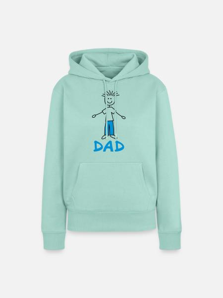Dad - Frauen Premium Bio Hoodie - Mint