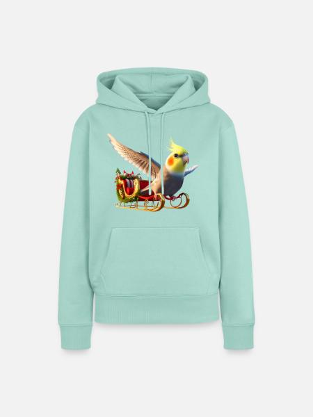 Weihnachtsnymph (01) - Frauen Premium Bio Hoodie - Mint