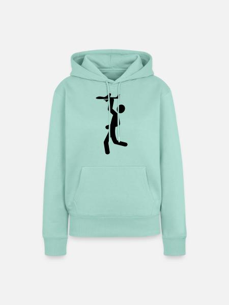Loslassen - Frauen Premium Bio Hoodie - Mint