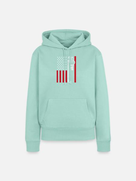 Installateur Klempner - Frauen Premium Bio Hoodie - Mint