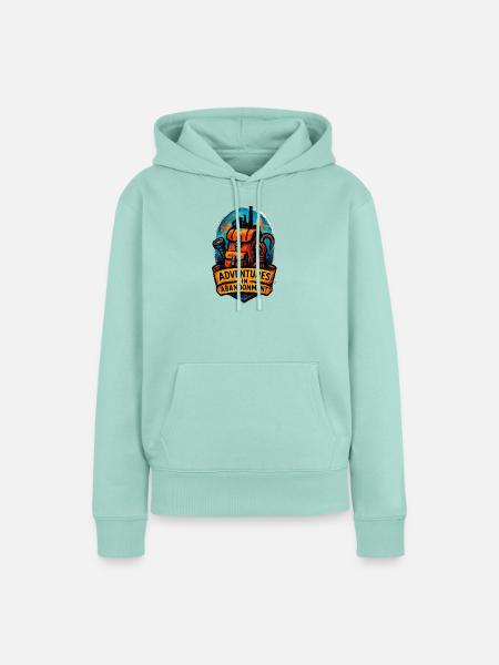 Urbex - Stadterkundung - Frauen Premium Bio Hoodie - Mint