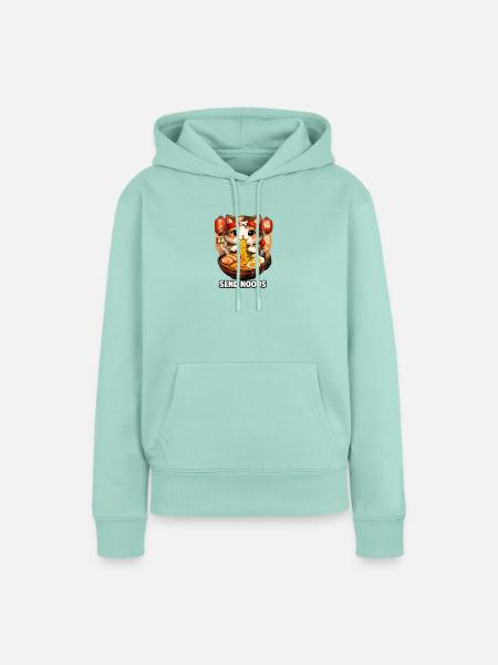 Ramen - Frauen Premium Bio Hoodie - Mint 