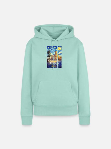 Elche Spain - Frauen Premium Bio Hoodie - Mint