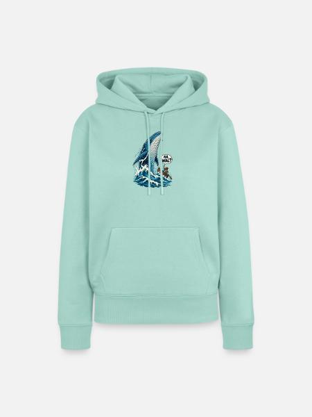 Na Wal - Frauen Premium Bio Hoodie - Mint 