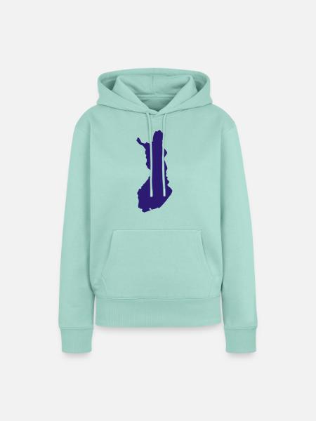 Finnland - Frauen Premium Bio Hoodie - Mint